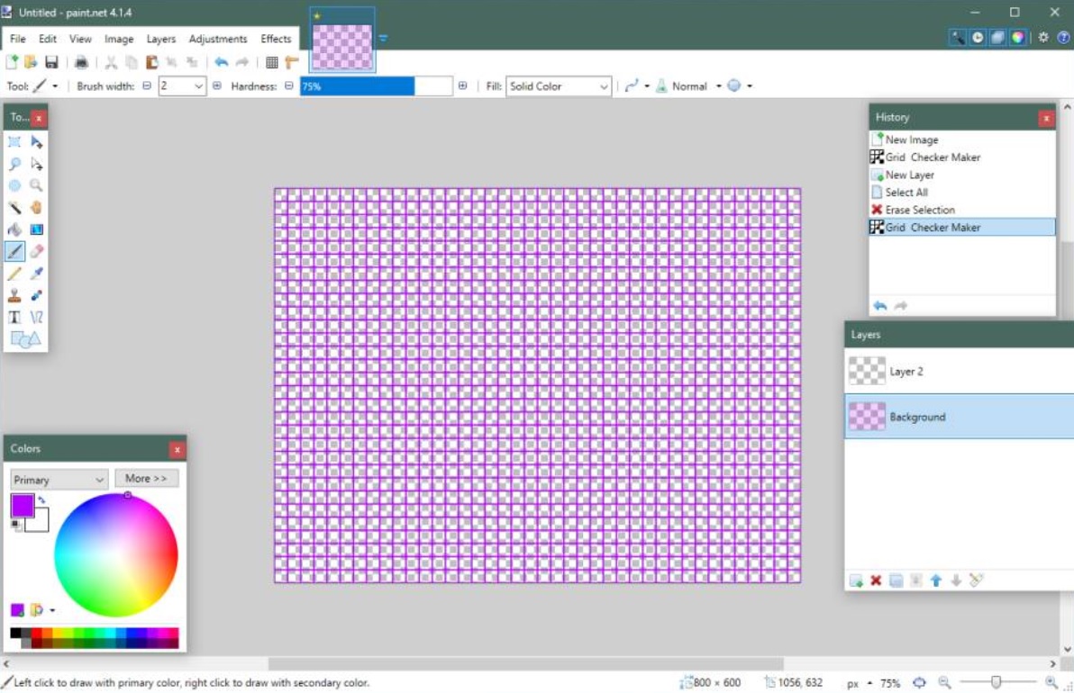 Artist grid for windows 10